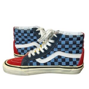 Vans SK8 High-Tops Reissue Multicolor,‎ Checkerboard Men's 7.5 Women's 9